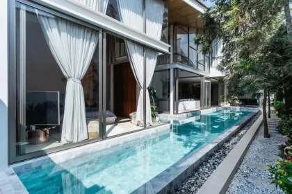 Villa avec piscine 4 chambres à louer à Bang Tao, Phuket