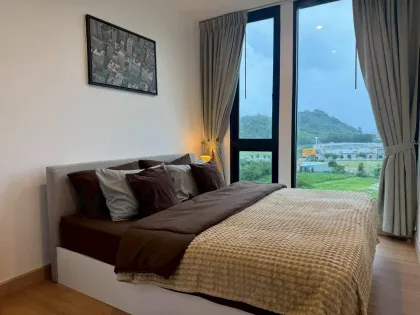 Moderno Condominio de 1 Habitación en Alquiler en The Base Uptown, Samkong, Phuket