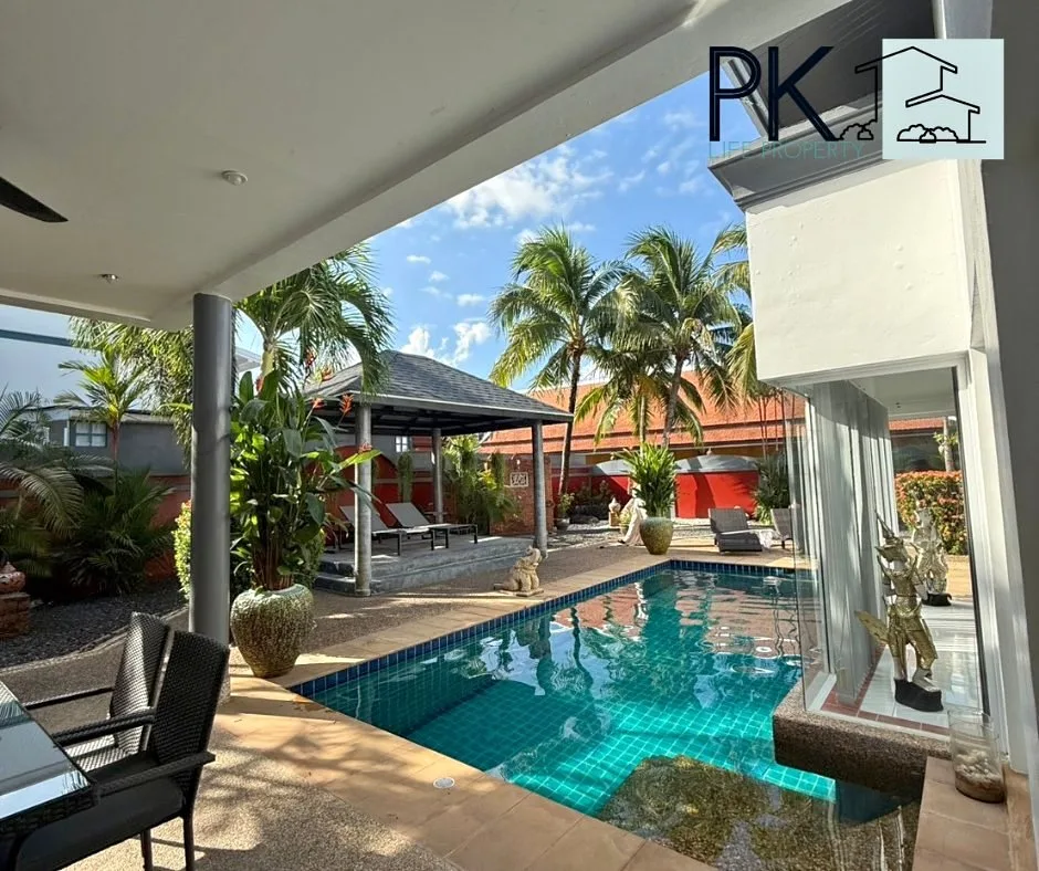 Private Pool Villa with 2 Bedrooms and 2 Bathrooms for Rent in Rawai