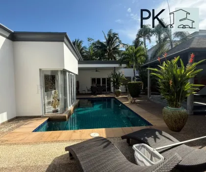 Private Pool Villa with 2 Bedrooms and 2 Bathrooms for Rent in Rawai