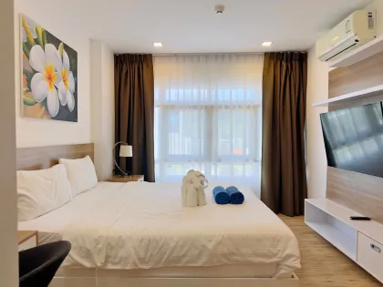 Gemütliches 1-Zimmer-Apartment im Calypso Condo Naiharn Beach