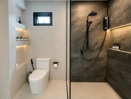 Moderne Poolvilla in ruhiger Lage von Patong zu vermieten