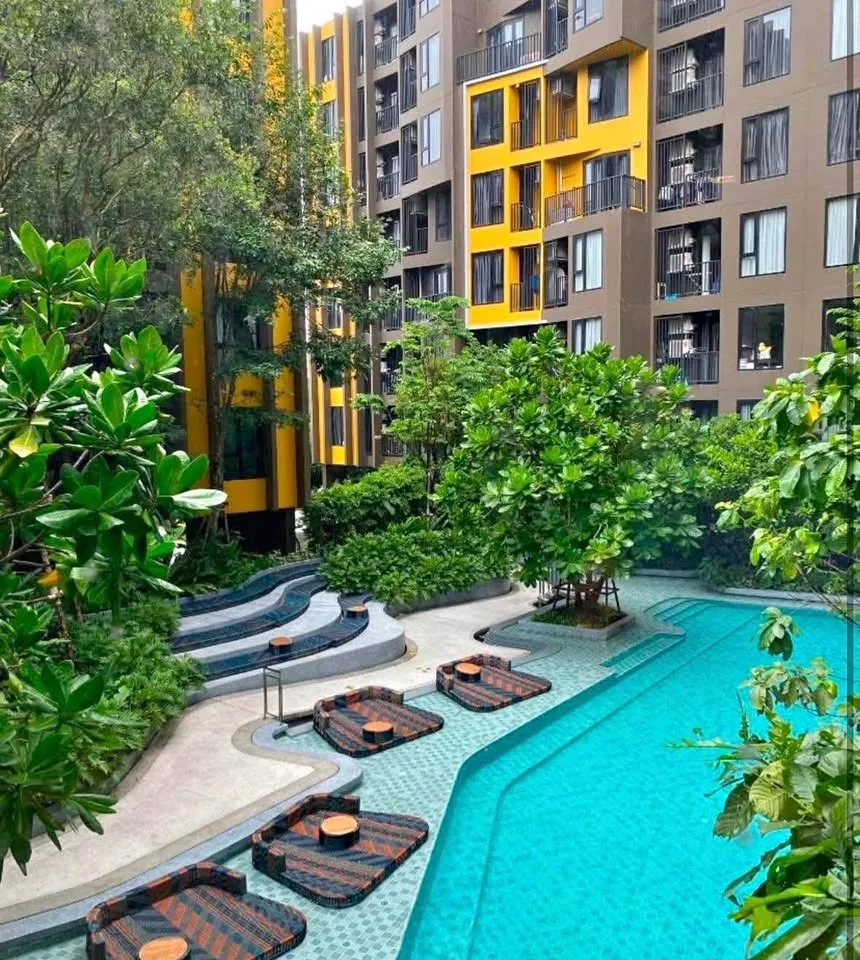 1-Zimmer-Wohnung zur Miete im The Base Central Condo, Cherng Talay