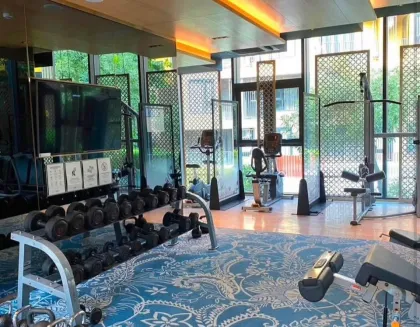 อพาร์ตเมนต์ 1 ห้องนอนให้เช่าที่ The Base Central Condo, เชิงทะเล