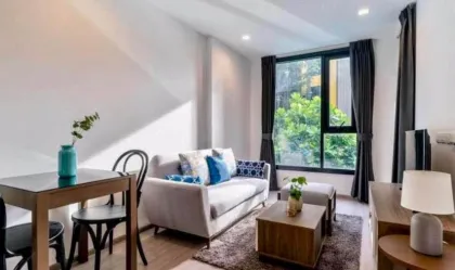 อพาร์ตเมนต์ 1 ห้องนอนให้เช่าที่ The Base Central Condo, เชิงทะเล