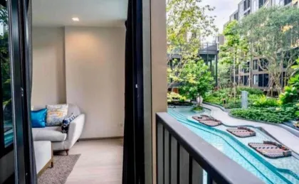 อพาร์ตเมนต์ 1 ห้องนอนให้เช่าที่ The Base Central Condo, เชิงทะเล