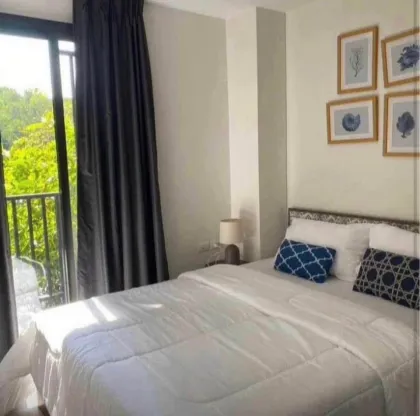 อพาร์ตเมนต์ 1 ห้องนอนให้เช่าที่ The Base Central Condo, เชิงทะเล