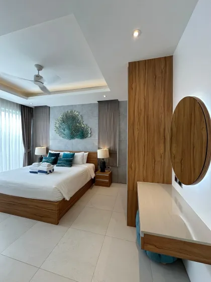 Villa Wilawan con piscina privada de 3 dormitorios y 2 baños