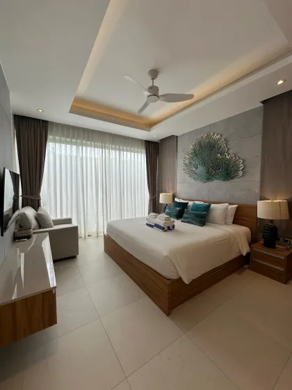 Villa Wilawan con piscina privada de 3 dormitorios y 2 baños