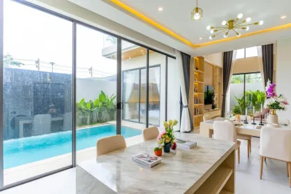 Neu 4 Schlafzimmer 5 Badezimmer Villa mit Privatpool in Rawai