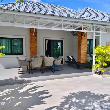 Neu renoviertes 3-Zimmer-Haus mit Pool zur Miete in Paklok, Thalang