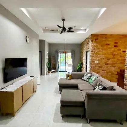Neu renoviertes 3-Zimmer-Haus mit Pool zur Miete in Paklok, Thalang