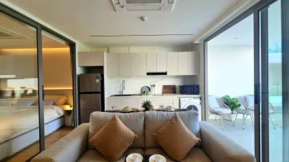 Moderne 1-Zimmer-Wohnung zur Miete in The Aqua, Boat Avenue