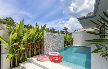 Частные виллы с бассейном в Паклоке — рядом с UWC Phuket и Mission Hills Golf Club