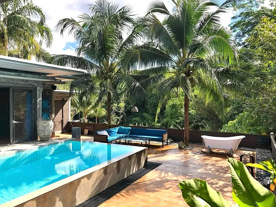 Pet-Friendly Loft-Style Pool Villa for Rent in Paklok, Phuket