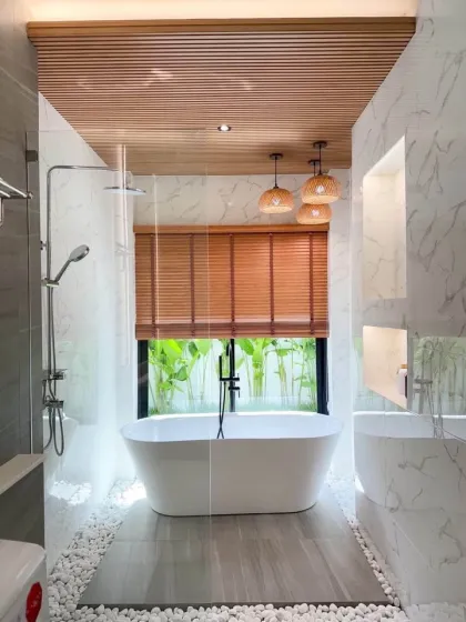 Villa 3 chambres 3 salles de bain à louer à Neramit 5 Village, près de Phuket Town