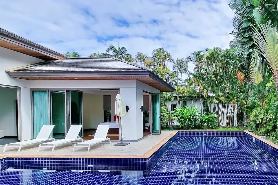 Luxuriöse 3-Zimmer-Villa mit Privatpool zur Miete in Phuket