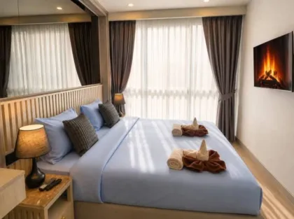 Современная 1-комнатная квартира 41 кв.м в The Ozone Cherngtalay