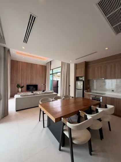Luxury 2-Bedroom, 3-Bathroom Villa with Pool in Shambhala Cherngtalay