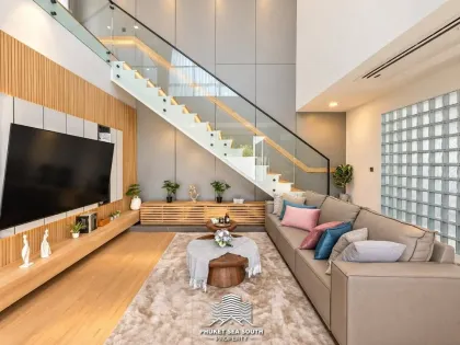 Chalong Modern Pool Villa for Rent - 3 Beds 4 Baths