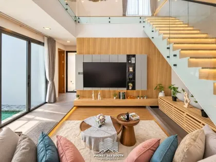 Chalong Modern Pool Villa for Rent - 3 Beds 4 Baths