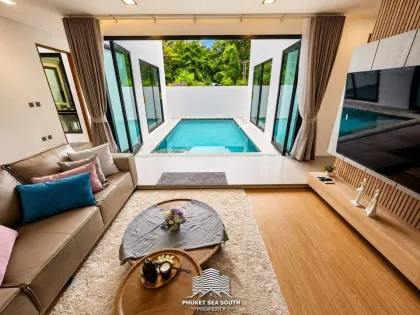 Chalong Modern Pool Villa for Rent - 3 Beds 4 Baths