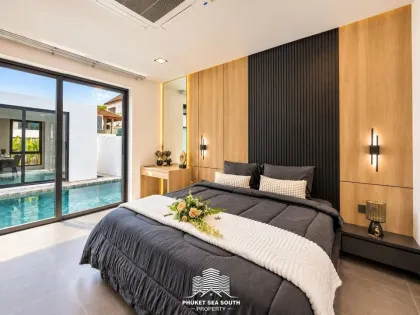 Chalong Modern Pool Villa for Rent - 3 Beds 4 Baths