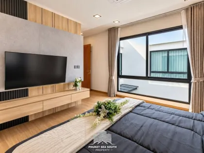 Chalong Modern Pool Villa for Rent - 3 Beds 4 Baths