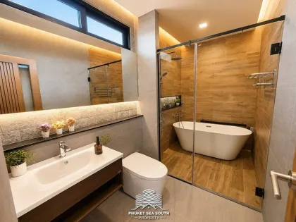 Chalong Modern Pool Villa for Rent - 3 Beds 4 Baths