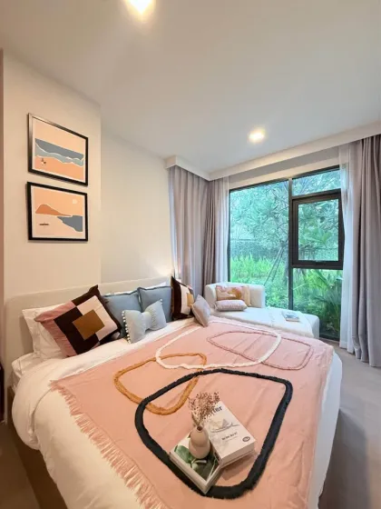 2 Schlafzimmer, 2 Bäder Wohnung mit Poolzugang im Canvas Condo Cherngtalay