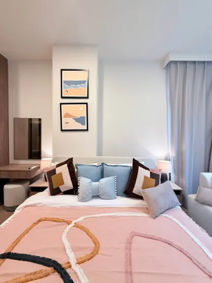 2 Schlafzimmer, 2 Bäder Wohnung mit Poolzugang im Canvas Condo Cherngtalay