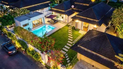 Новая вилла BonTao Beach с 5 спальнями, садом и бассейном – аренда и продажа
