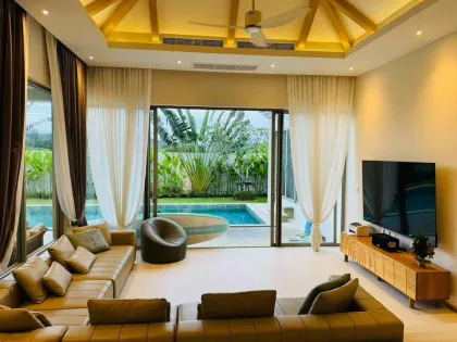 4 Schlafzimmer, 3 Badezimmer Villa zur Miete in Trichada Breeze, Bang Tao