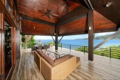 Vast Beachfront Villa with Private Pool & Sauna in Kamala