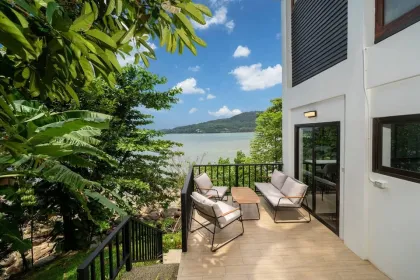Vast Beachfront Villa with Private Pool & Sauna in Kamala