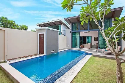 Villa de luxe 2 chambres avec piscine à louer à Si Sunthon, Phuket