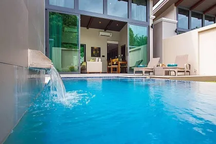 Villa de luxe 2 chambres avec piscine à louer à Si Sunthon, Phuket