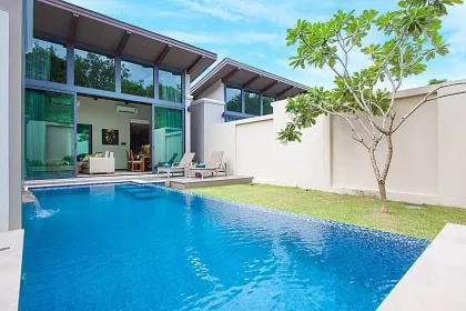 Villa de luxe 2 chambres avec piscine à louer à Si Sunthon, Phuket