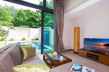 Villa de luxe 2 chambres avec piscine à louer à Si Sunthon, Phuket