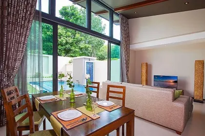 Villa de luxe 2 chambres avec piscine à louer à Si Sunthon, Phuket