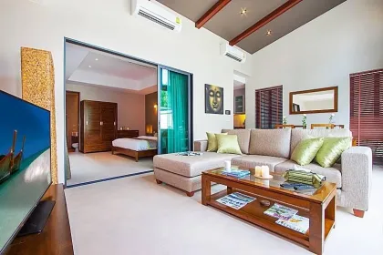 Villa de luxe 2 chambres avec piscine à louer à Si Sunthon, Phuket