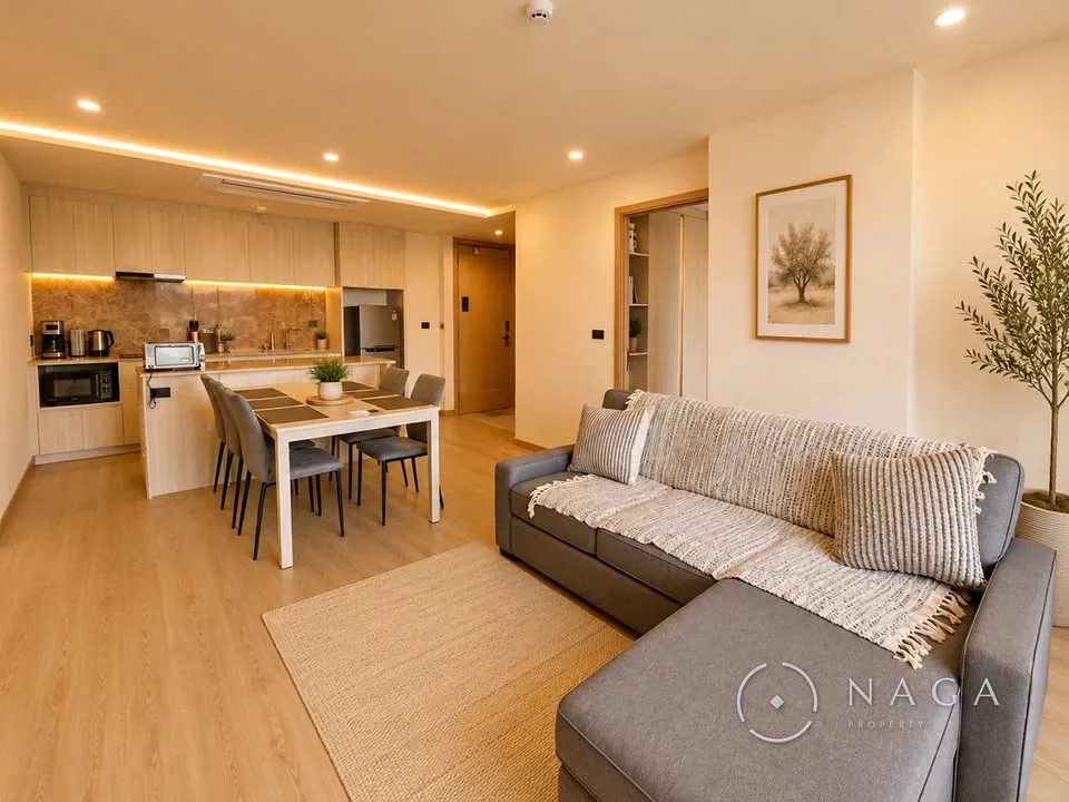 Appartement 2 chambres à louer au The Ozone Condominium, Cherngtalay, Phuket