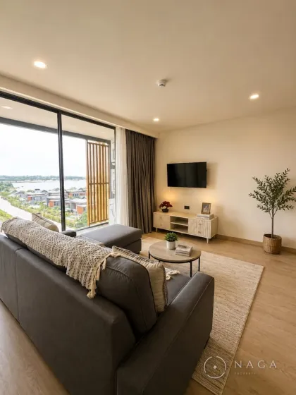 2-комнатная квартира в аренду в The Ozone Condominium, Чернгталай, Пхукет