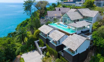 Luxusvilla in Kamala mit 6 Schlafzimmern und Meerblick zur Miete