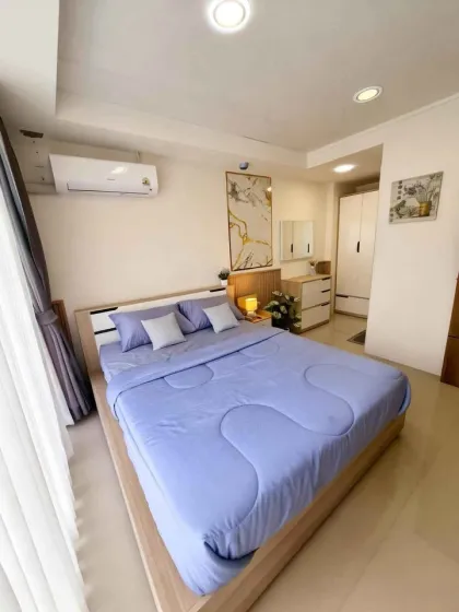 คอนโดมุม 1 ห้องนอน วิวสระว่ายน้ำ ใกล้ชายหาดไม้ขาว