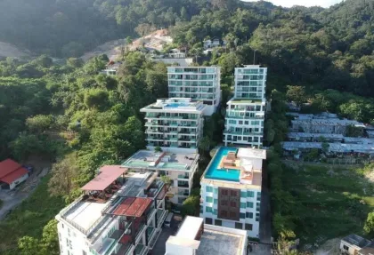 Квартира с 1 спальней в BayCliff Patong с видом на море
