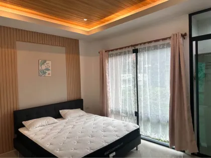 บ้านให้เช่า 2 ห้องนอน 2 ห้องน้ำ หมู่บ้านใบไม้ หลังรพ.กรุงเทพ ภูเก็ต