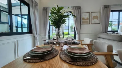 Luxus 3-Zimmer-Haus mit großem Garten gegenüber dem Clubhaus in Rawai