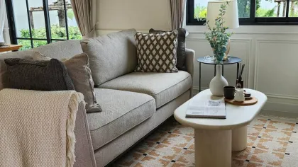 Luxus 3-Zimmer-Haus mit großem Garten gegenüber dem Clubhaus in Rawai