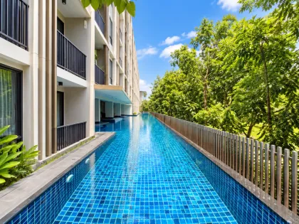 Condominio de 1 dormitorio en alquiler en Cherng Talay – Boat Avenue / Ratchada Laguna